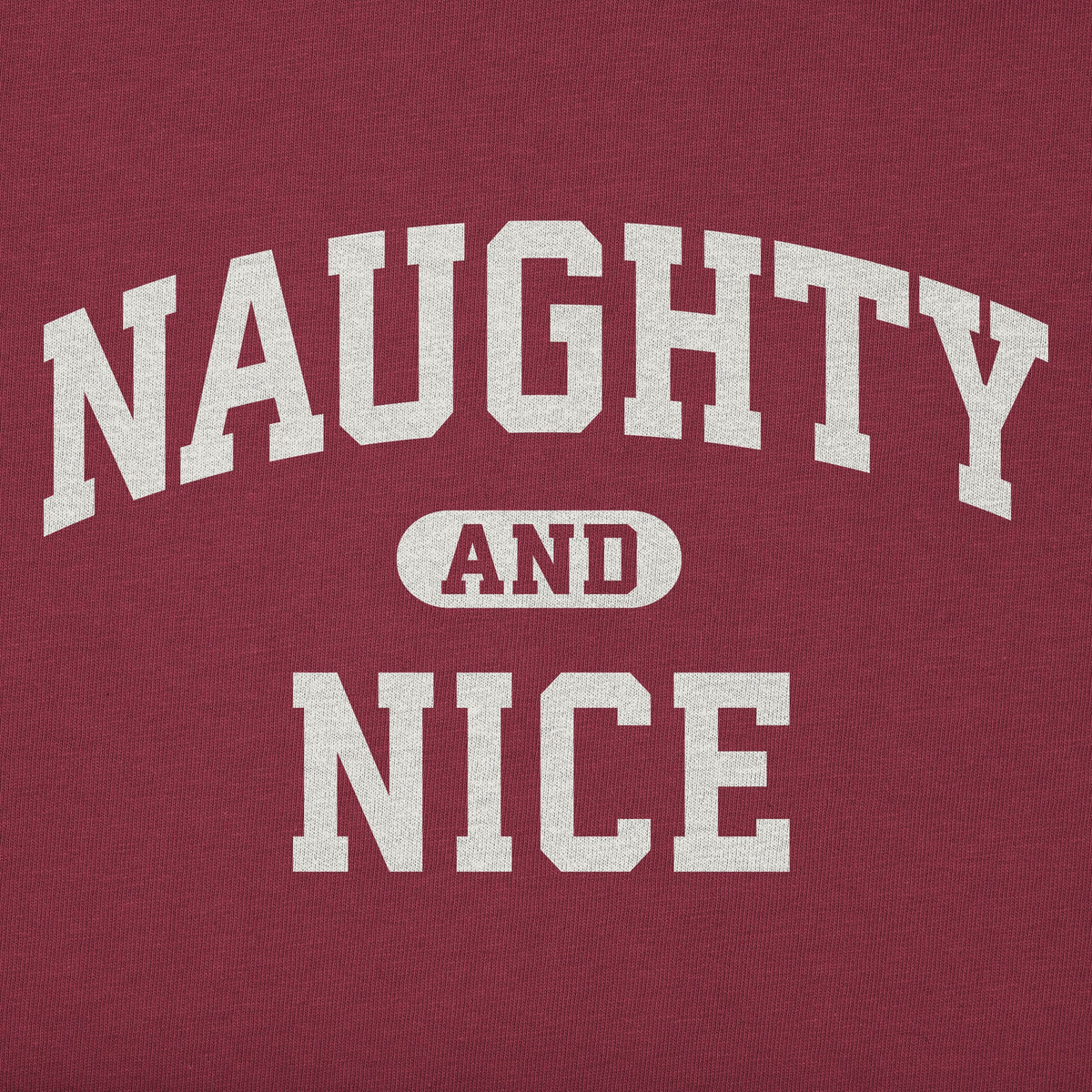 Men's Naughty and Nice Arch Long Sleeve Crusher Tee product image 4