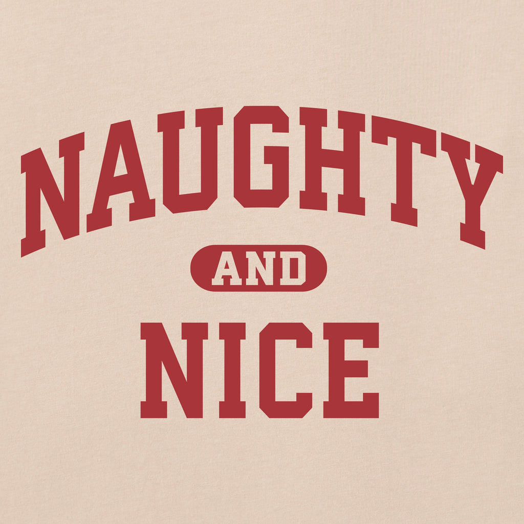 Women's Naughty and Nice Arch Short Sleeve Crusher Boxy Tee product image 4