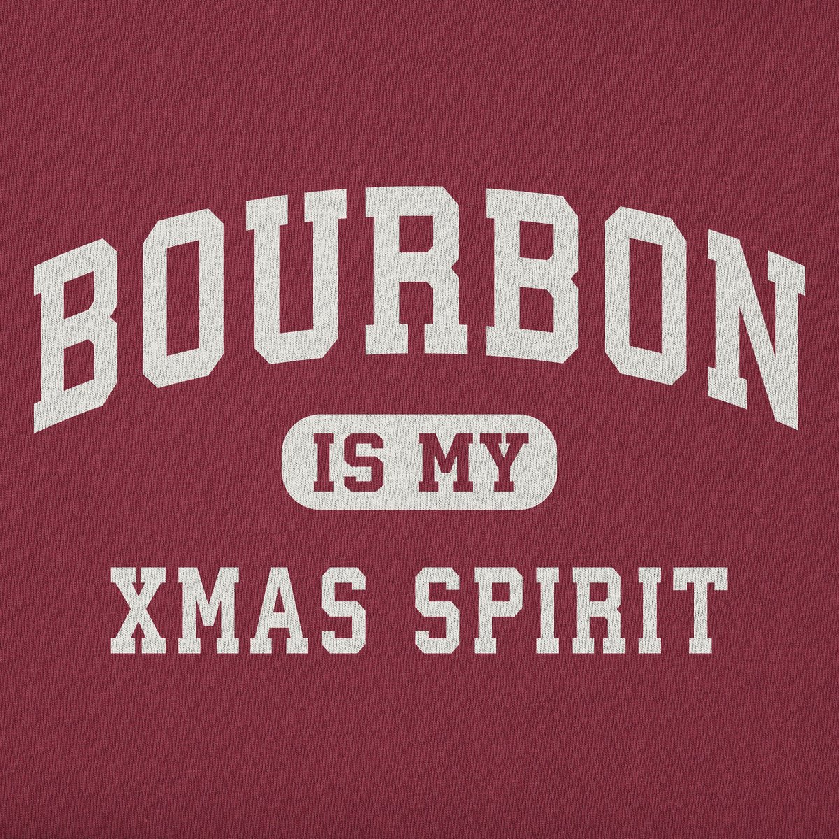 Women's Bourbon Xmas Spirit Arch Long Sleeve Crusher Tee product image 4