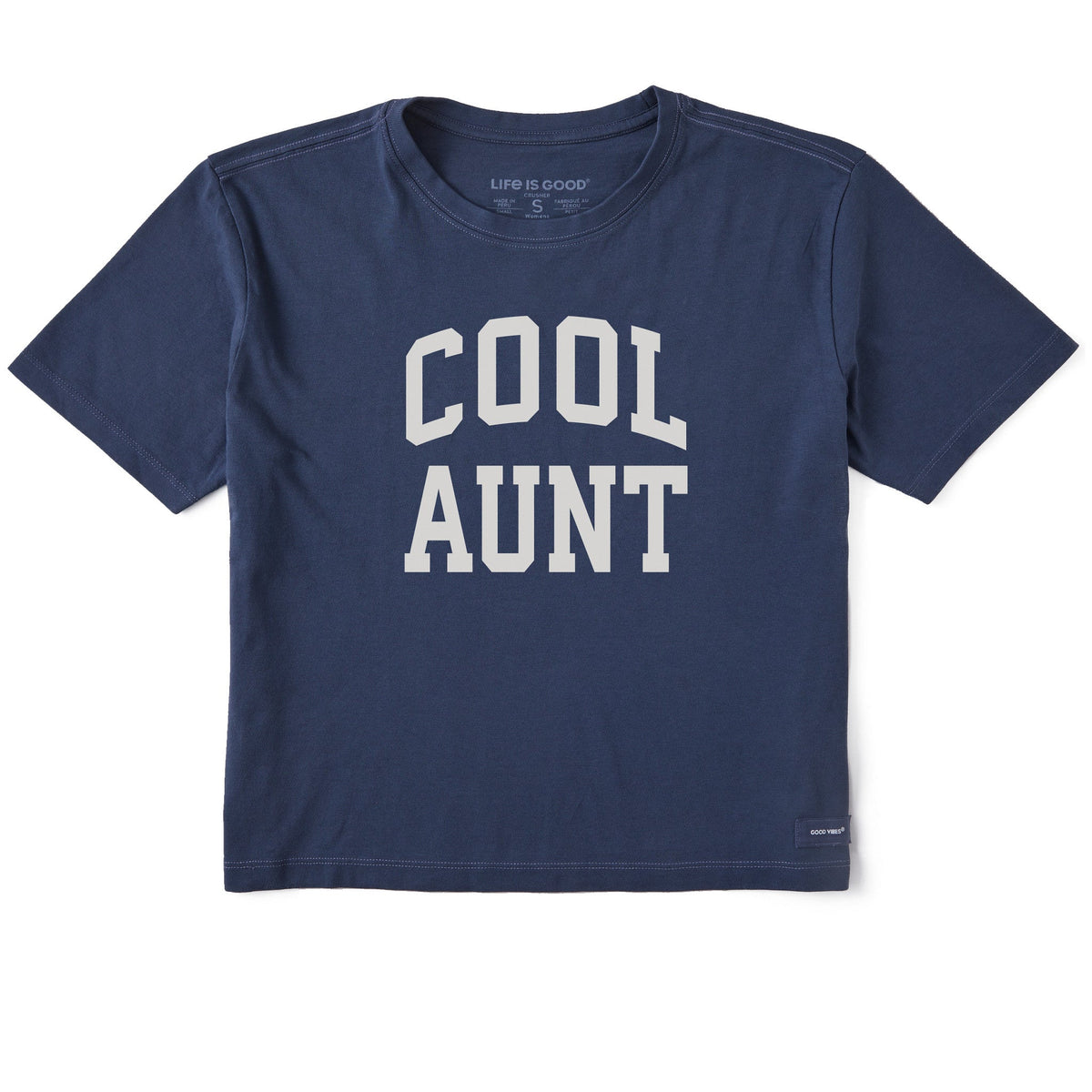 Women's Cool Aunt Arch Short Sleeve Crusher Boxy Tee product image 15